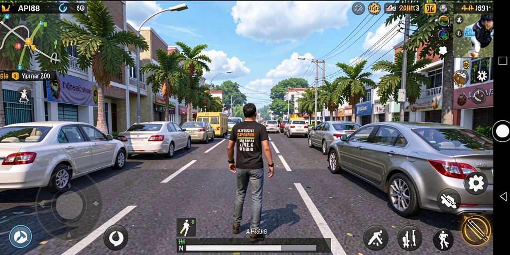 Screenshot gameplay API88 menunjukkan aktivitas simulasi yang seru.