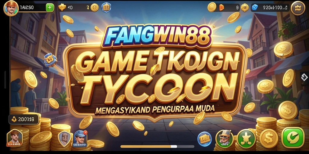 Tampilan gameplay FANGWIN88 yang menarik dan penuh strategi Tycoon.