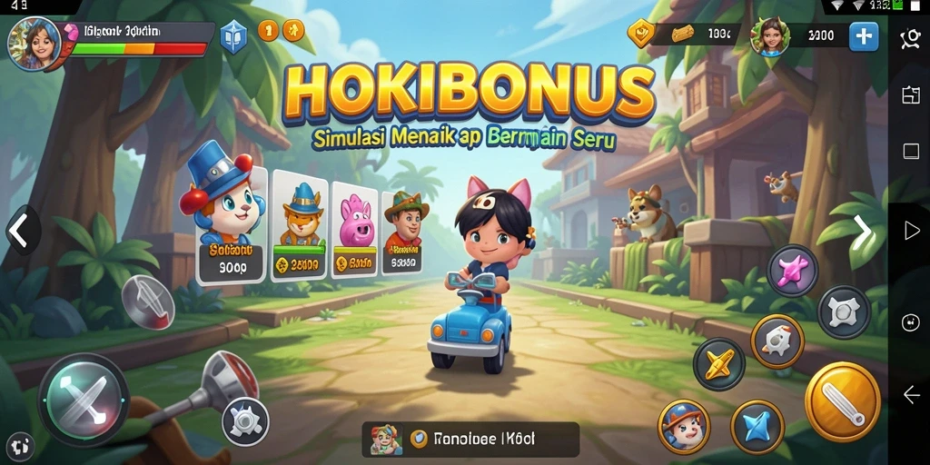 Tangkapan layar gameplay HOKIBONUS yang menarik dan interaktif.