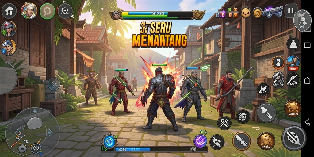 Tangkapan layar gameplay seru dari N32 dengan strategi yang mendalam.