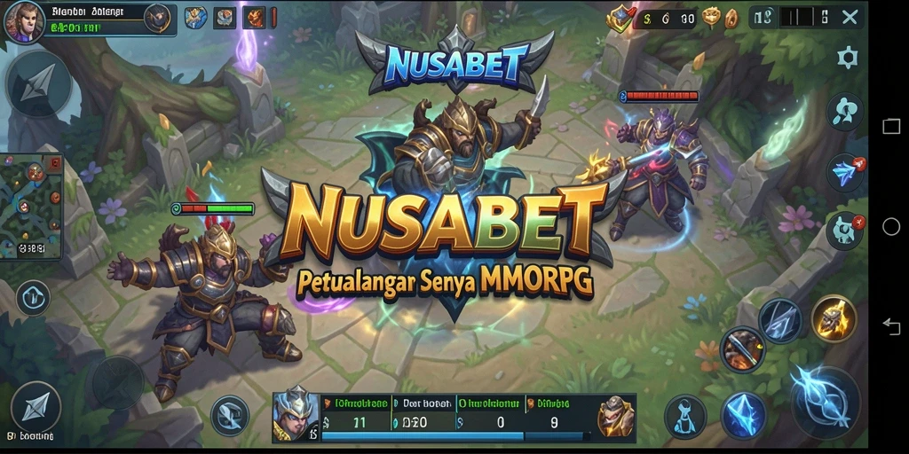 Screenshot NUSABET menampilkan aksi seru dalam pertempuran MMORPG.