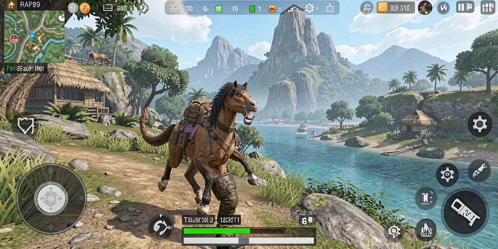Gameplay mendebarkan di dunia terbuka RAP89.