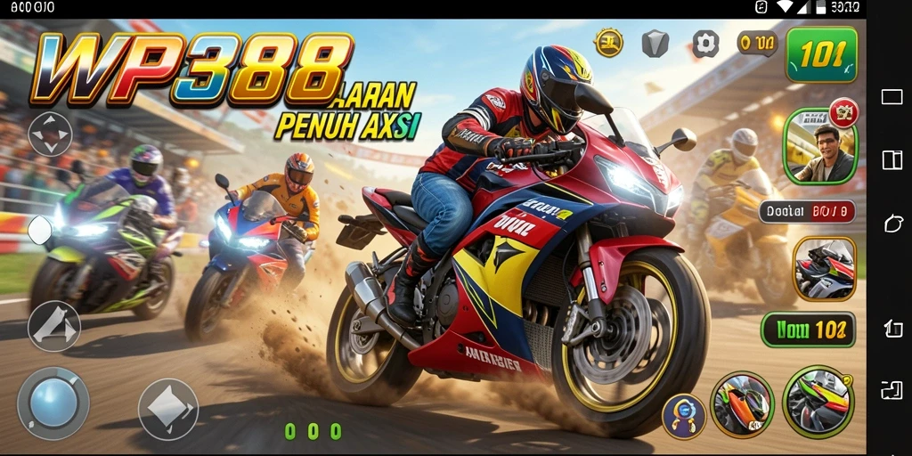 Tampilan gameplay WP888 yang seru dan menegangkan.