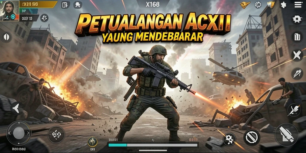 Menampilkan pertempuran mendebarkan dalam X168 dengan grafik yang menawan.